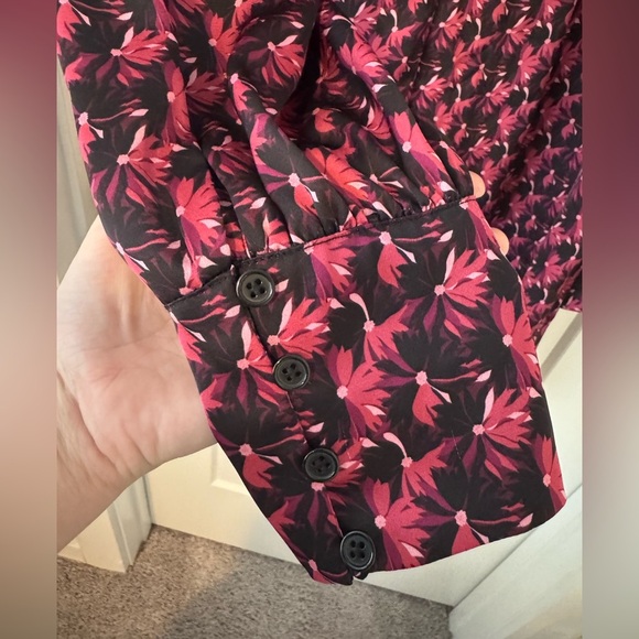 Ronny kobo keyhole Pink Patterned Dress - Picture 9 of 10